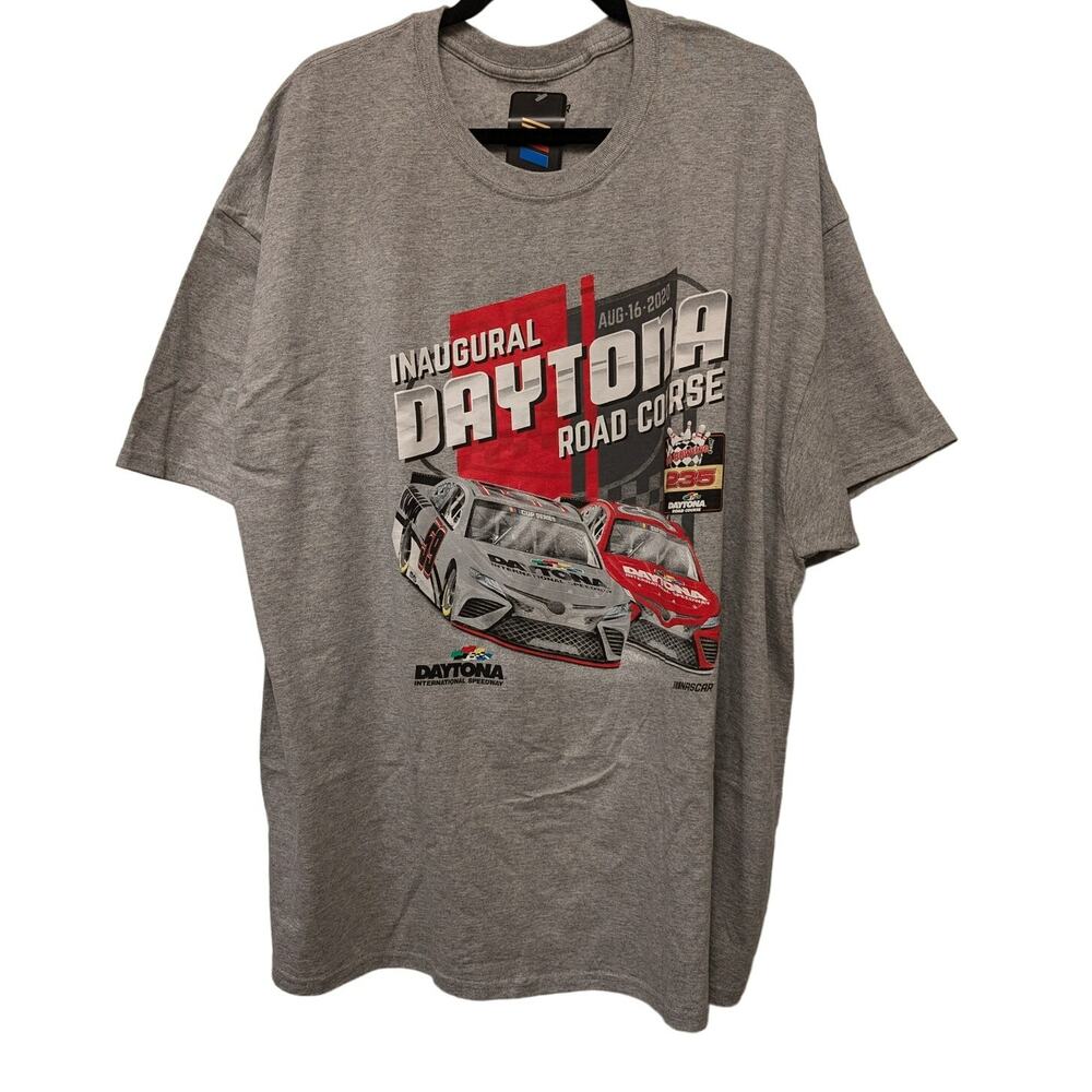 Nascar‎ Inaugural Daytona Road Corse Graphic T Shirt 2020 Gray
